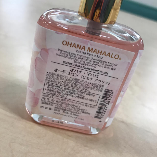 OHANA MAHAALO オーデコロン 香水 コスメ/美容の香水(香水(女性用))の商品写真