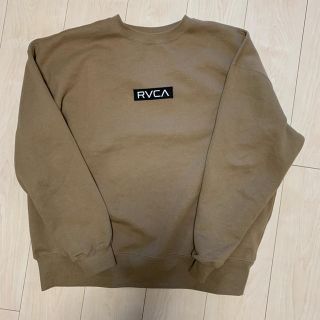 ルーカ(RVCA)のRVCA  トレーナー ベージュ S(トレーナー/スウェット)