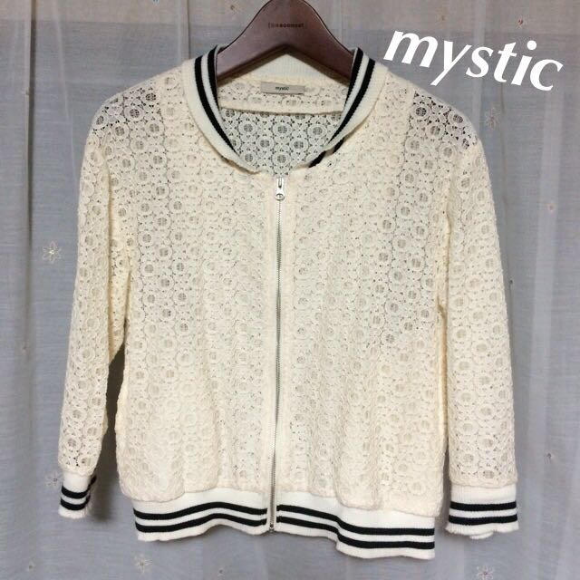 mystic(ミスティック)のmystic♣︎レースブルゾン レディースのジャケット/アウター(ブルゾン)の商品写真