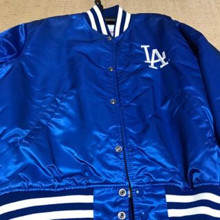 【極美品／超希少サイズ】90s　マジェスティック　XXL　スタジャン　ドジャース