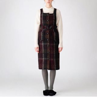 バーバリーブルーレーベル(BURBERRY BLUE LABEL)のブルーレーベル クレストブリッジ  冬 新作(ロングワンピース/マキシワンピース)