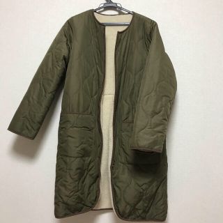 ビームス(BEAMS)のBEAMS リバーシブルボアコート キルティング(ロングコート)