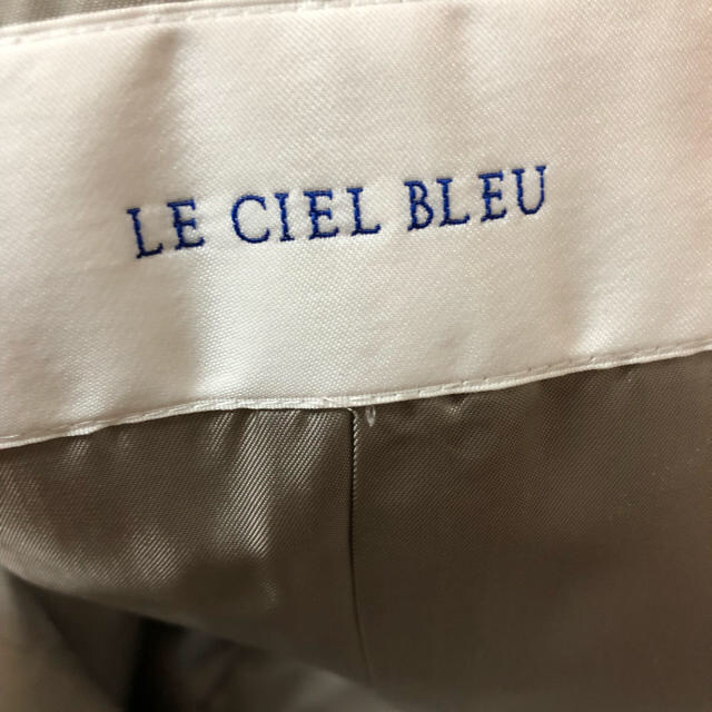 LE CIEL BLEU(ルシェルブルー)の美品！ルシェルブルー   ソフトメルトンチェスターバルーンコート レディースのジャケット/アウター(チェスターコート)の商品写真