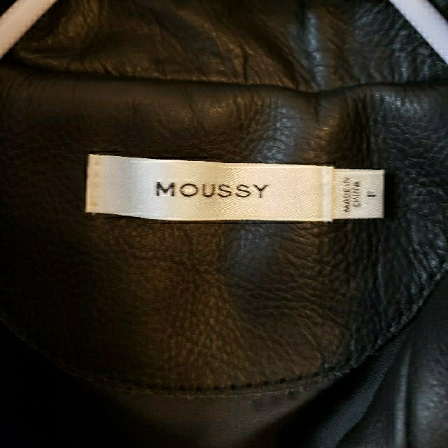 moussy(マウジー)のMOUSSYライダースジャケット レディースのジャケット/アウター(ライダースジャケット)の商品写真