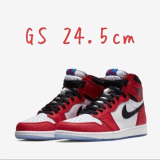 ナイキ(NIKE)のNIKE AIR JORDAN 1 ORIGIN STORY GS24.5cm(スニーカー)