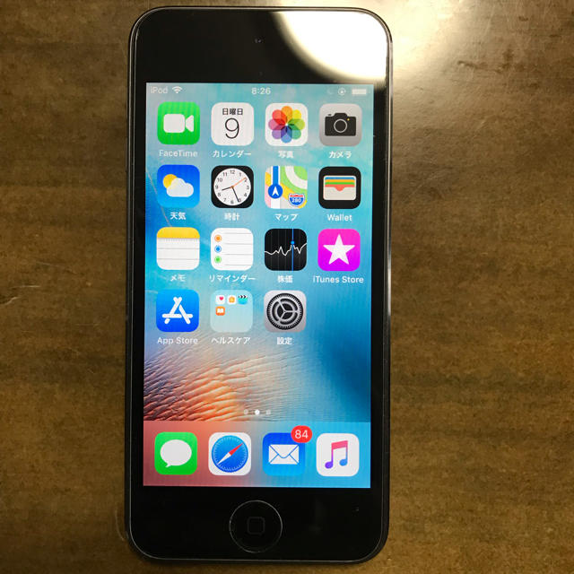 iPod touch 第6世代 スペースグレイ 16GB 美品