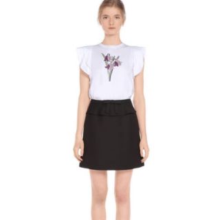 レッドヴァレンティノ(RED VALENTINO)のRed Valentino リボンスカート(ひざ丈スカート)