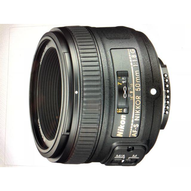 ニコン　AF-S NIKKOR 50mm f/1.8G スマホ/家電/カメラのカメラ(レンズ(単焦点))の商品写真