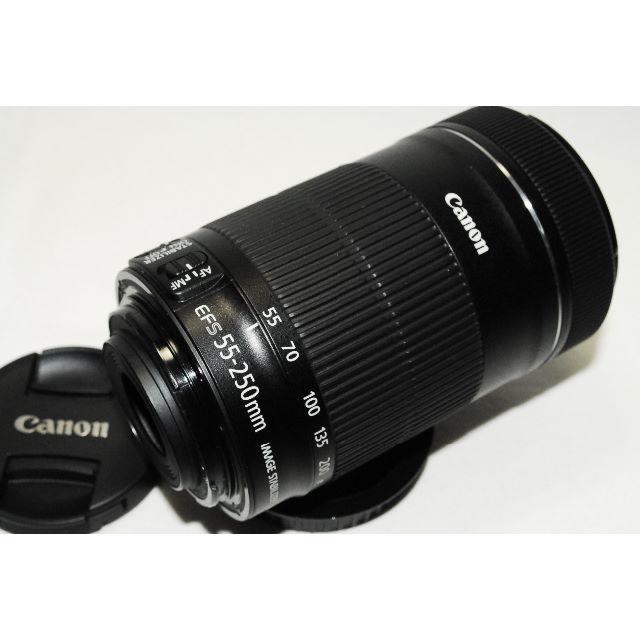 Canon - 美品！EF-S 55-250mm IS STM/動画撮影に最適♪