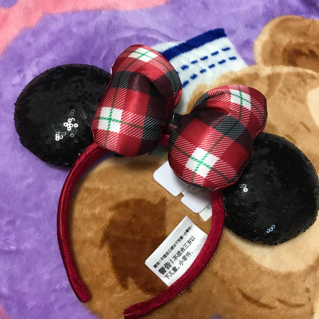 Disney(ディズニー)の新品ミニーちゃん カチューシャ レディースのヘアアクセサリー(カチューシャ)の商品写真