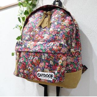 アウトドアプロダクツ(OUTDOOR PRODUCTS)の新品🌸outdoor×ﾘﾊﾞﾃｨ ﾘｭｯｸ■10200円　グリーンレーベル(リュック/バックパック)