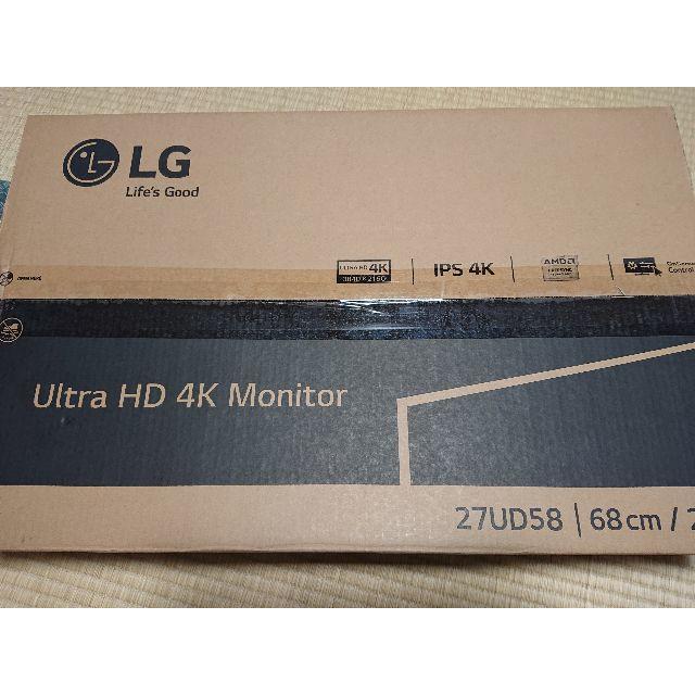 LG 27UD58-B 4Kディスプレイ 27インチ IPS HDMI2.0