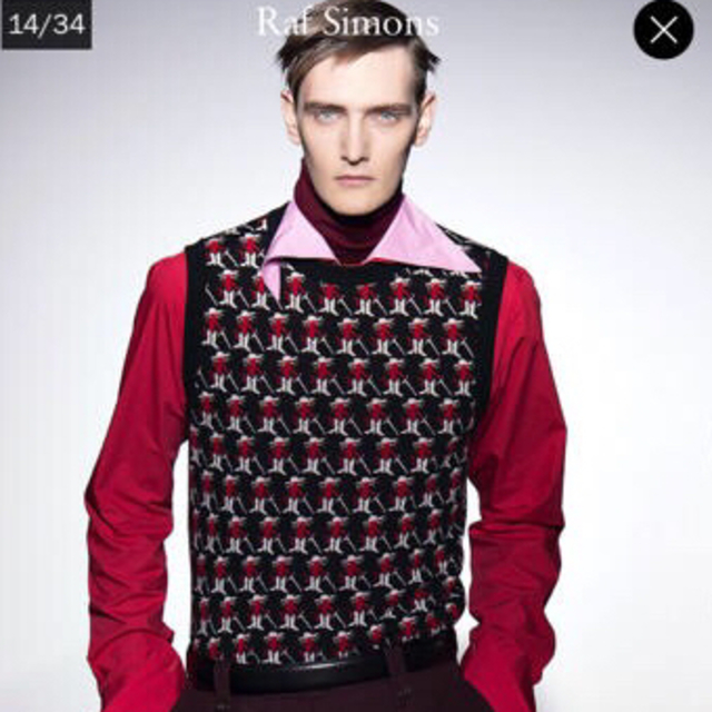 RAF SIMONS(ラフシモンズ)のRafsimons 2013AW ベストニット メンズのトップス(ニット/セーター)の商品写真