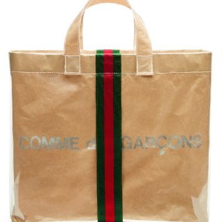 グッチ(Gucci)のGUCCI CDG PVC tote bag 新品未使用(トートバッグ)