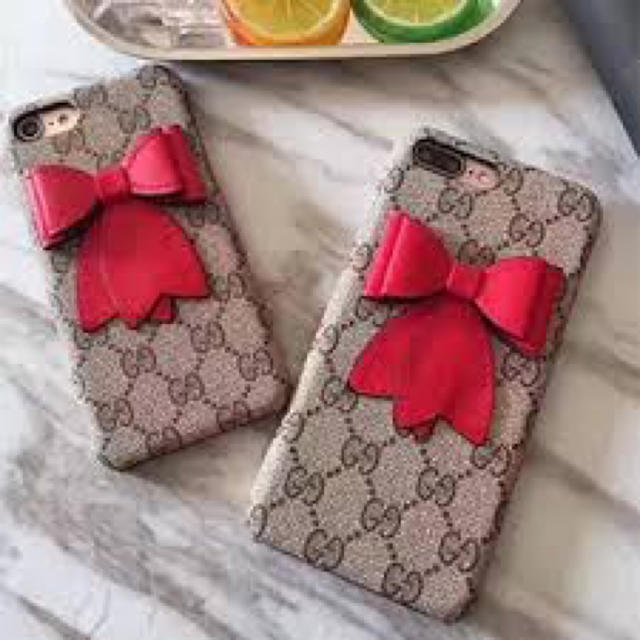 Gucci - GUCCIリボンiPhoneXケースの通販 by ttrcki♡｜グッチならラクマ