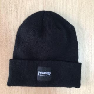 スラッシャー(THRASHER)の美品☆Thrasher ビーニー(ニット帽/ビーニー)