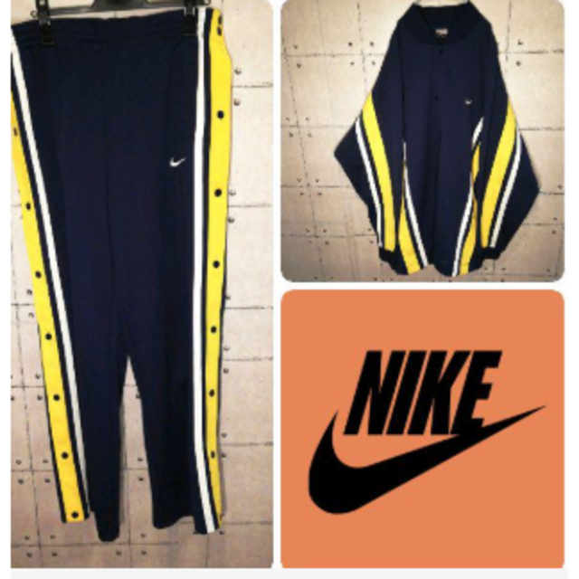 NIKE - NIKE ナイキ セットアップ トラックジャケット スナップ NIKE - NIKE ナイキ セットアップ トラックジャケット スナップ