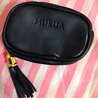 ムルーア(MURUA)のまゆげさん取置♡MURUAミニポーチ(ポーチ)