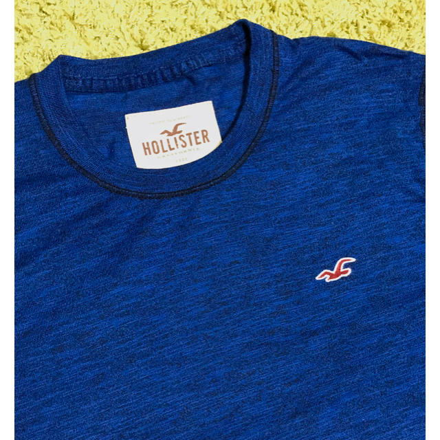 Hollister(ホリスター)のHOLLISTER / ロングTシャツ  ブルー＊新品＊ メンズのトップス(Tシャツ/カットソー(七分/長袖))の商品写真