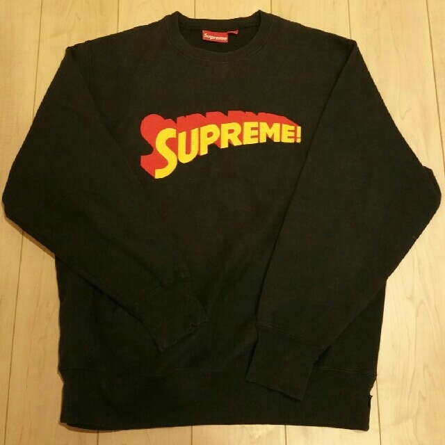 supreme シュプリーム トレーナー 古着 スーパーマン XL