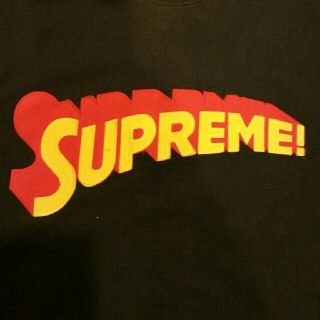 supreme Superman スウェット ネイビー