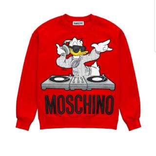 モスキーノ(MOSCHINO)のMOSCHINO h&m トレーナースパンコール Mサイズ(トレーナー/スウェット)