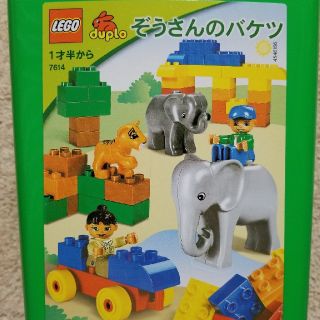 レゴ(Lego)のLEGO　レゴ　ぞうさんのばけつ　7614 中古品(積み木/ブロック)