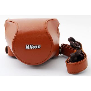 ニコン(Nikon)の★ニコンJ5用カメラケース★NIKON cb-n2220sa ブラウン(ケース/バッグ)