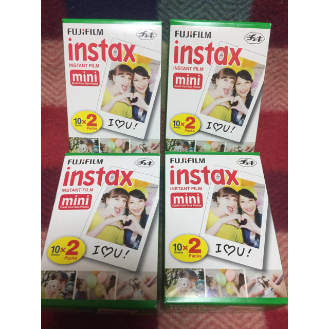 富士フイルム(フジフイルム)のチェキフィルム instax mini 80枚【新品】 スマホ/家電/カメラのカメラ(その他)の商品写真