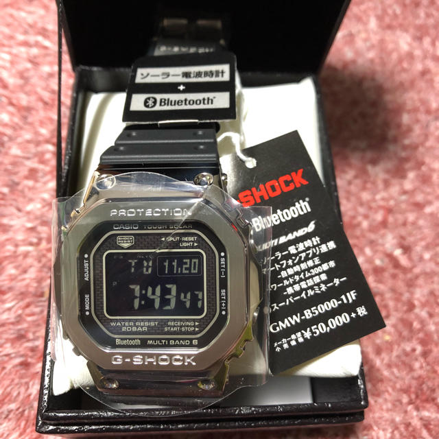 のメーカー G-SHOCK - ☆新品未使用☆ CASIO G-SHOCK GMW-B5000-1JF の
