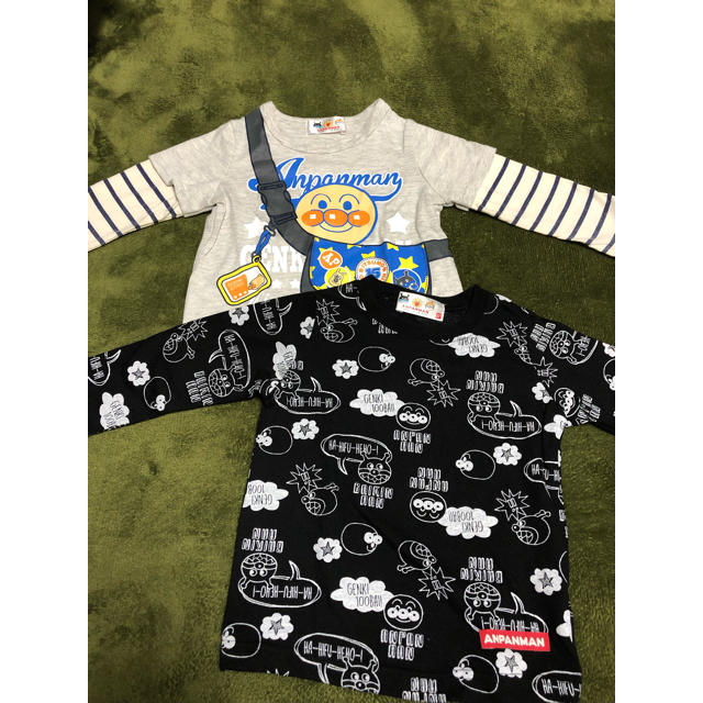 アンパンマン あんぱんまん ロンT 長袖 ロンティー キッズ/ベビー/マタニティのキッズ服男の子用(90cm~)(Tシャツ/カットソー)の商品写真