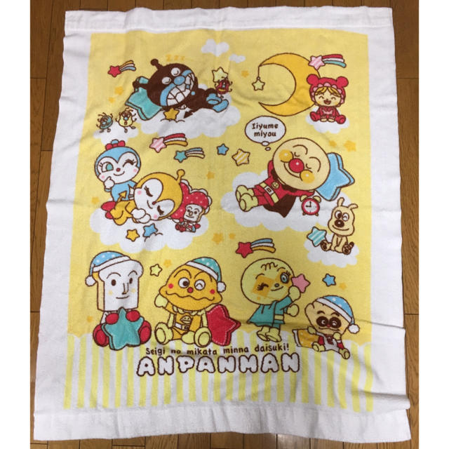 アンパンマン(アンパンマン)の★アンパンマン タオルケット お昼寝ケット★ キッズ/ベビー/マタニティの寝具/家具(タオルケット)の商品写真