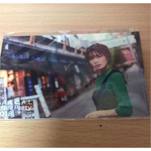 AAA(トリプルエー)のAAA ビジュアルカード 宇野実彩子 エンタメ/ホビーのタレントグッズ(ミュージシャン)の商品写真