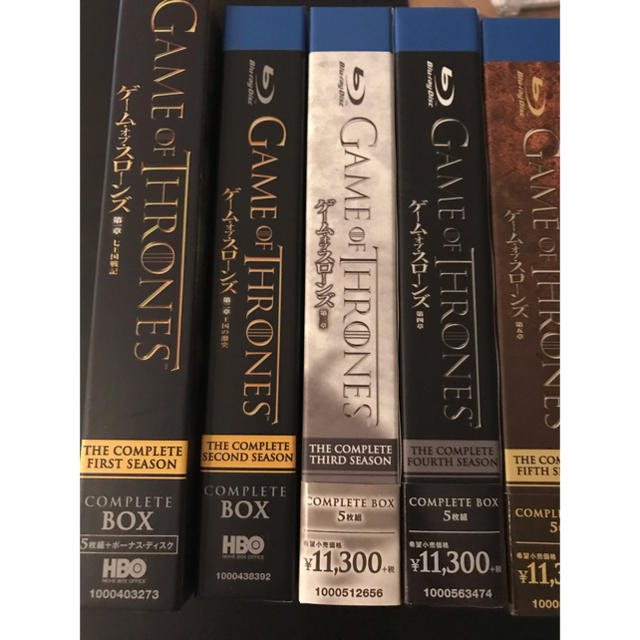 Game of Thrones  ゲーム・オブ・スローンズ ブルーレイBOX エンタメ/ホビーのDVD/ブルーレイ(TVドラマ)の商品写真