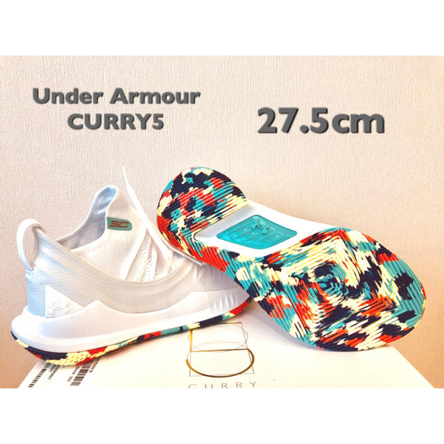 UNDER ARMOUR(アンダーアーマー)の完売！アンダーアーマー  カリー5 海外限定カラー！ 27.5cm 新品 メンズの靴/シューズ(スニーカー)の商品写真