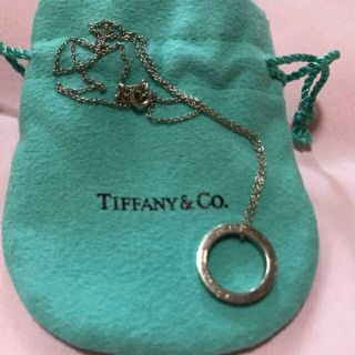 ティファニー(Tiffany & Co.)のティファニー サークル ペンダント ネックレス(ネックレス)