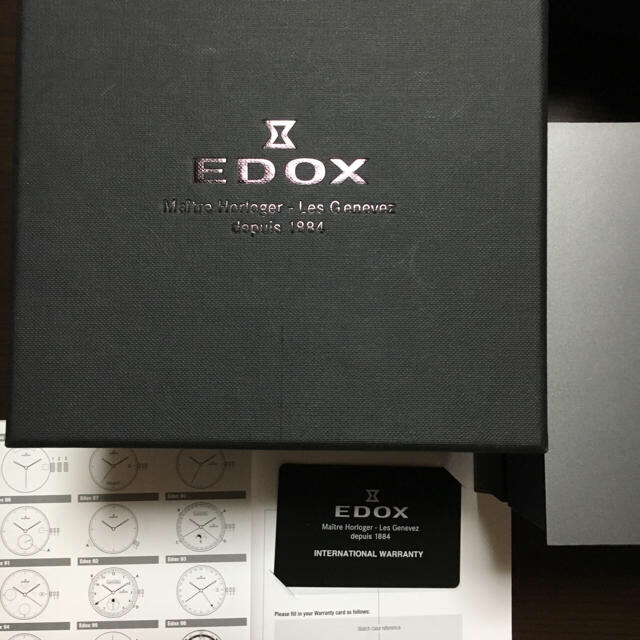 EDOX(エドックス)のEDOXメンズ腕時計 メンズの時計(腕時計(アナログ))の商品写真