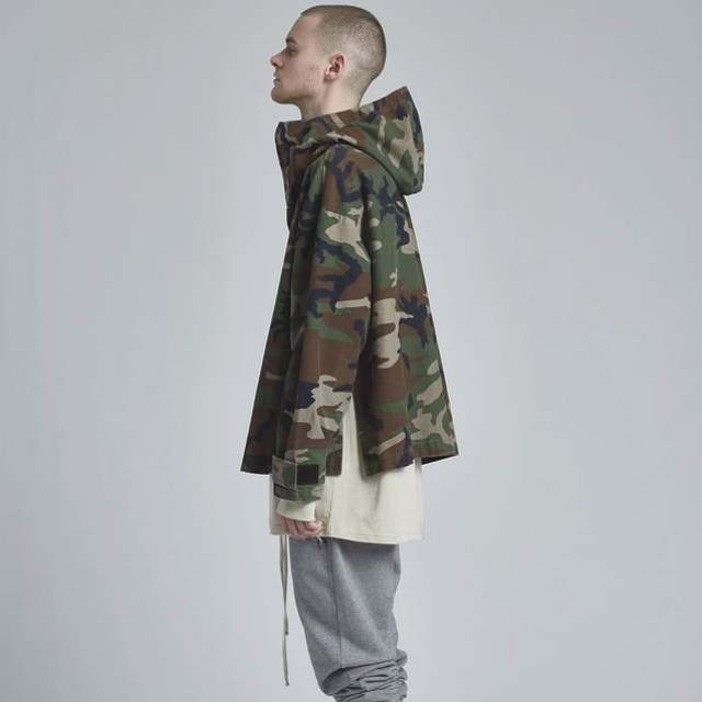 fear of god アノラック　camo