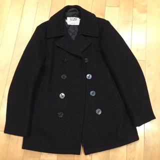 ショット(schott)の新品・未使用 Schott ピーコート 黒 38サイズ(ピーコート)