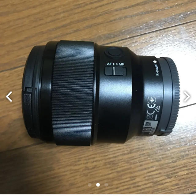 SONY(ソニー)のsony 85mm f1.8 レンズ スマホ/家電/カメラのカメラ(レンズ(単焦点))の商品写真