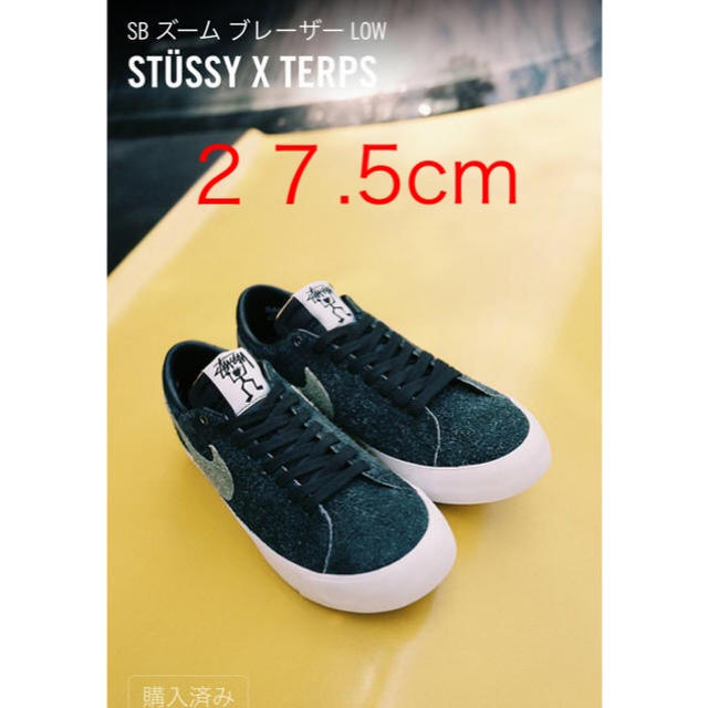 STUSSY(ステューシー)のシバちゃん様専用 nike stussy sb ズーム ブレーザー メンズの靴/シューズ(スニーカー)の商品写真