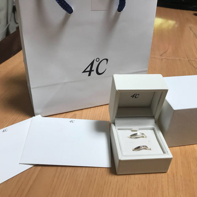 4℃(ヨンドシー)の4℃ ペアリング レディースのアクセサリー(リング(指輪))の商品写真