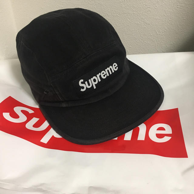 Supreme side zip camp cap