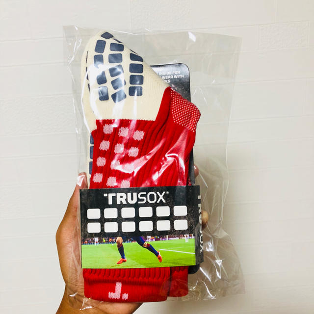 NIKE(ナイキ)のTRUSOX（トゥルーソックス）RED スポーツ/アウトドアのサッカー/フットサル(その他)の商品写真