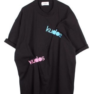 kudos クードス 18AW kudosTシャツ黒size2新品