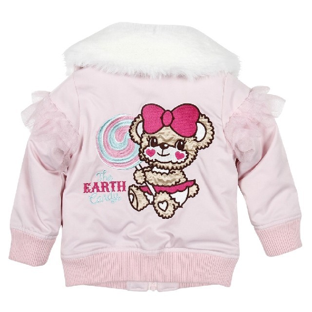 EARTHMAGIC(アースマジック)のブルゾン キッズ/ベビー/マタニティのキッズ服女の子用(90cm~)(ジャケット/上着)の商品写真