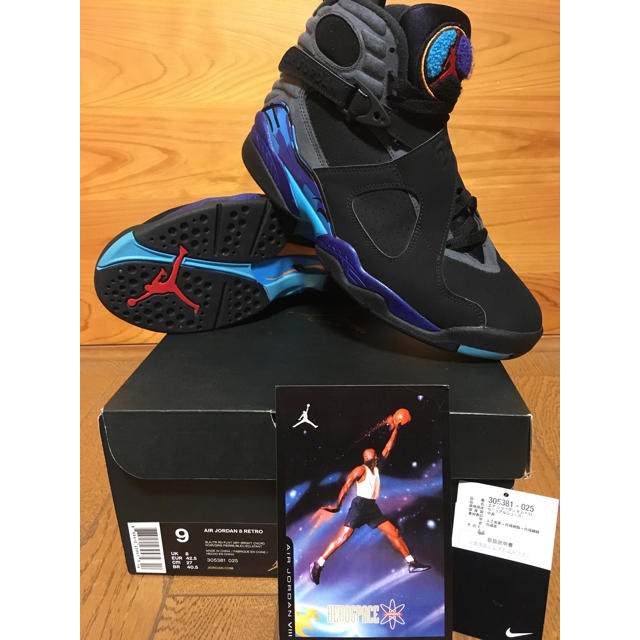 NIKE  AIR JORDAN 8 aqua 27cm