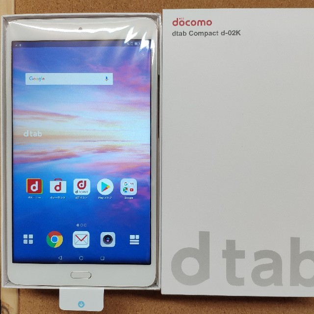 コン・ゲー ヤフオク! docomo HUAWEI dtab Compact d-02K ゴ - SIM