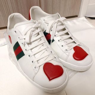Gucci - GUCCI スニーカー ハート 38の通販 by まとめ買いで値引き