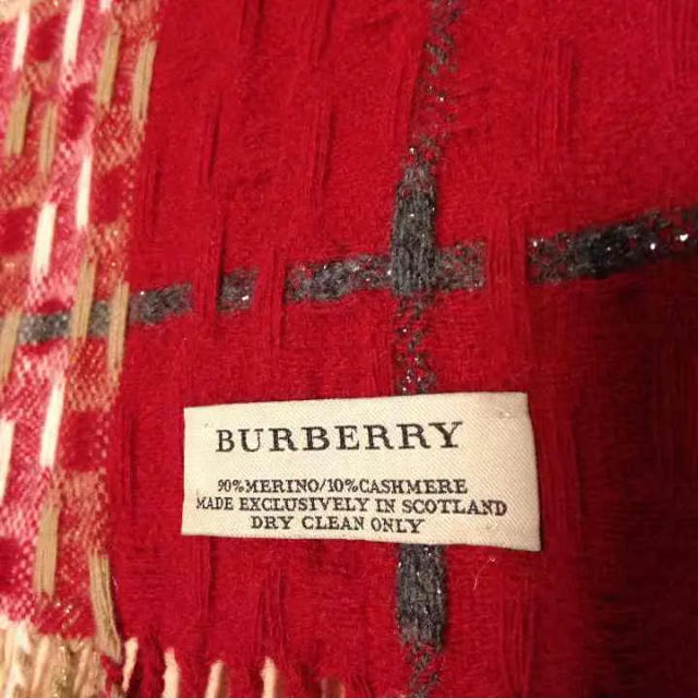 BURBERRY BLUE LABEL(バーバリーブルーレーベル)のバーバリーブルーレーベル❤️マフラー レディースのファッション小物(マフラー/ショール)の商品写真